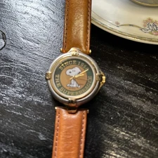 Peanutes Snoopy, Armitron Extremely  Rare, "Since 1950 The Superbeagle" Watch 