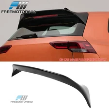 Fits 2022-2025 VW MK8 Golf GTI ES Style Roof Spoiler Wing Carbon Fiber Print ABS