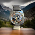 Timex F1 Racing Rally Drivers Mechanical Watch 36mm Vintage 70’s 35 Mm