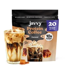 Caramel Protein Iced Coffee - Premium Whey Protein & Instant Iced Coffees - 100%