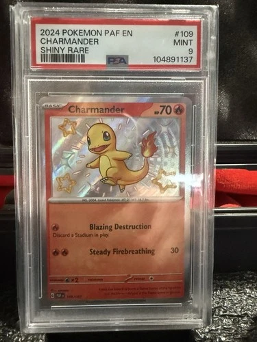 Charmander 109/091 PSA 9