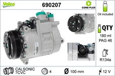 Kompressor Klimaanlage VALEO CORE-FLEX 690207 für E53 X5 BMW 12V