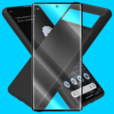 Explosion-proof 9H Screen Protector Crystal Case f Google Pixel 7 Pro Call Phone