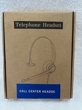 Arama A800 Call Center Headset for Home or call Center Use Black Brand New 