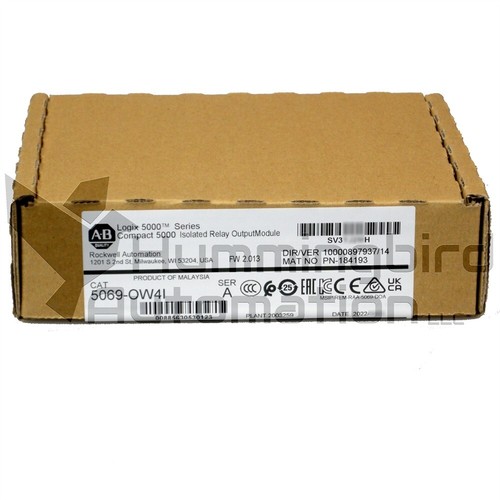 2022 Allen Bradley 5069-OW4I /A Compact 5000 SEALED Surplus Relay *USA SELLER* - Picture 3 of 5