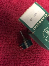 49M 10 OHM CLAROSTAT 1.5 WATT MINI POT NOS