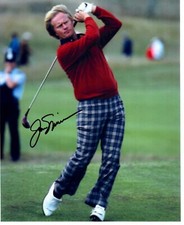   The Golden Bear  Jack Nicklaus Hand Signed 8X10 Color Photo