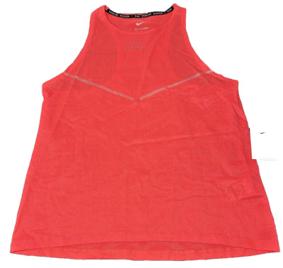 NIKE DRI FIT ADV KNIT RUN DIVISION RUNNING VEST TANK TOP PINK DM7558- MSRP $75