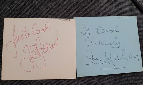 The Shadows Tony Meehan Jet Harris Signed Pages - Picture 4 of 4