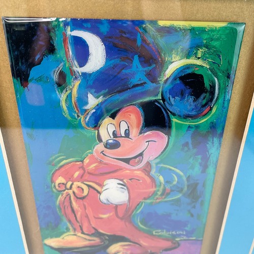 Walt Disneys Sorcerer Apprentice Mickey Mouse Framed Pin Set by Eric Robison - Picture 3 of 12