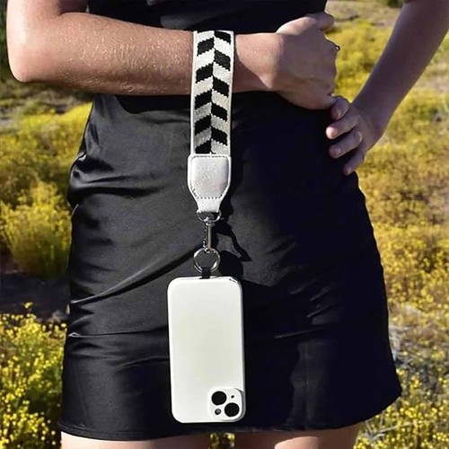 Crossbody Phone Strap With Pouch,Universal Adjustable Clip and Go Strap Fr Phone - 第 5/16 張圖片