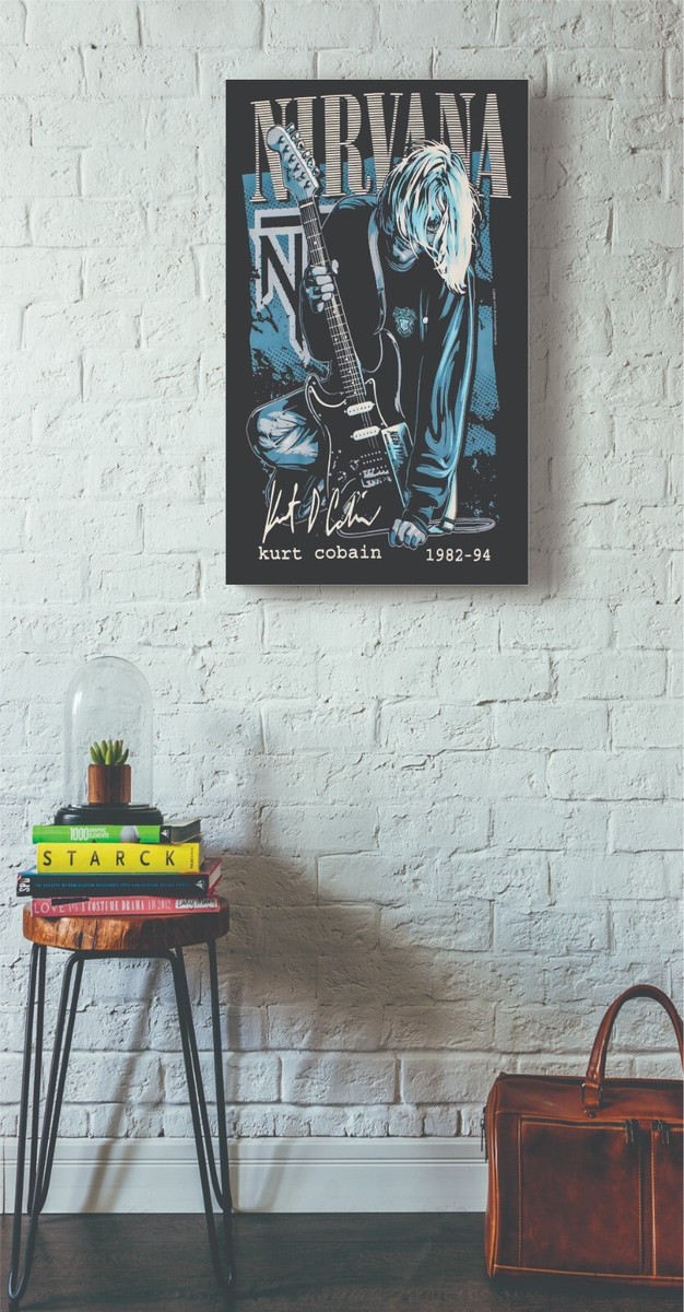 KURT COBAIN NIRVANA REPLICA CONCERT POSTER QUALITY PHOTO KURT COBAIN NIRVANA REPLICA CONCERT POSTER QUALITY PHOTO
