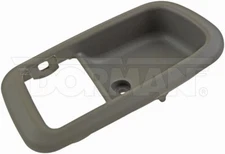 Dorman 91360 Interior Door Handle Front Right Bezel Gray Charcoal