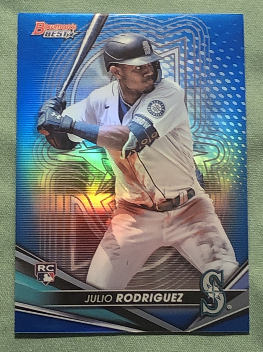 専用1 JULIO RODRIGUEZ RC BLUE REFRACTOR /150🔥SWEET COLOR MATCH🔥Seattle