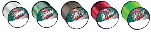 Berkley Trillene Big Game Fishing Line 10lb-80lb Clear,Green Brown,Red,Solar