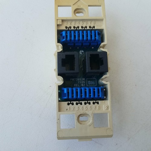 Ethernet RJ45 Twisted Pair Wall Jack P0738830 Phone Switch Housing