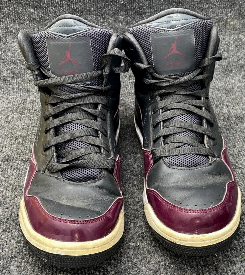 Jordan Zapatos Hombres Talla 11 SC-3 Antracita Burdeos Tenis 629877-022 Baloncesto Foto 4 de 4