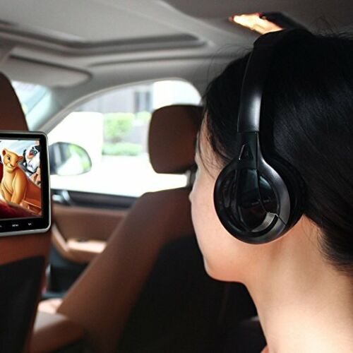 Auriculares estéreo para automóvil inalámbricos infrarrojos IR para reproductor de DVD - Imagen 8 de 11