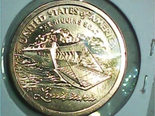 2023 P & D $1 LOUISIANA THE HIGGINS BOAT AMERICAN INNOVATION BU BRILLIANT UNC