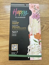 New! Happy Planner Sticker Sheet  Feuilles D'Autoclants 507  Pieces .