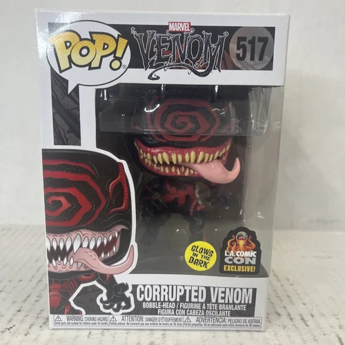 Funko Pop Vinilo Corrupped Venom Marvel 517 Brilla en la Oscuridad LACC