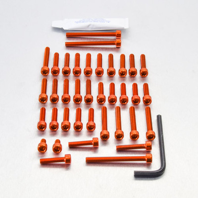ZX-R636 B1-B2 Ninja Race Spec Orange Engine Fastener Kit | eBay