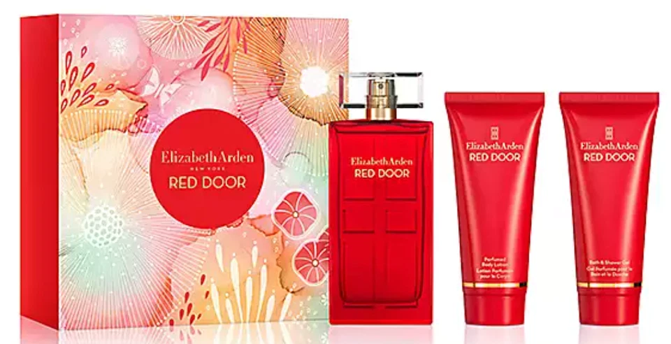 Elizabeth Arden Red Door EDT Spray 100ml + B/Lotion 100ml + S/Gel 100ml Gift Set