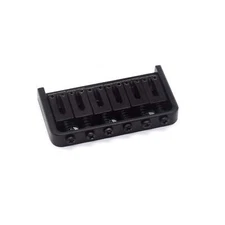 KD By AxLabs 6-String Hardtail Bridge - 3-Screw Mount - Satin Black