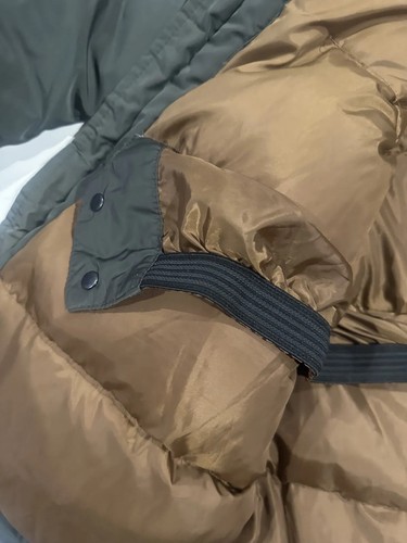 Zara Parka Down Jacket Big Boys Sz 10 (140 cm) Hooded Khaki - Picture 7 of 8