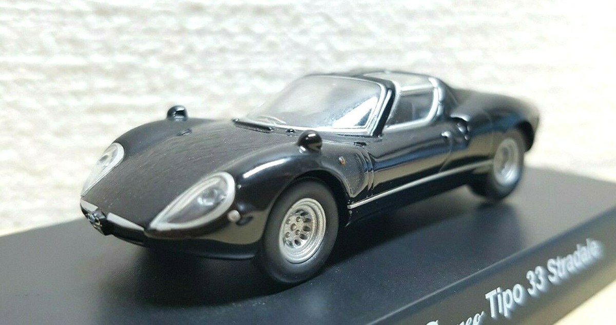 1/64 Kyosho Alfa Romeo TIPO 33 STRADALE BLACK diecast car model | eBay