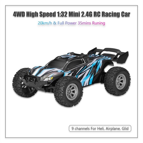 1:32 Mini RC Car 20KM/h High Speed 4WD Off Road Monster Truck Remote Control Car - Picture 4 of 16