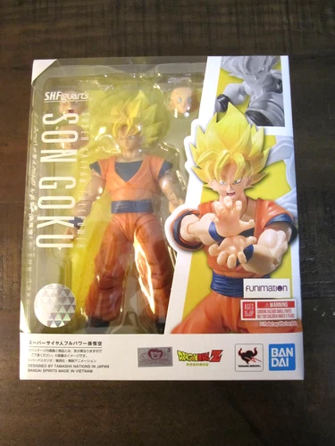 Bandai S.H.Figuarts Super Saiyan Full Power Son Goku Dragon Ball Z New In Stock - Picture 2 of 11