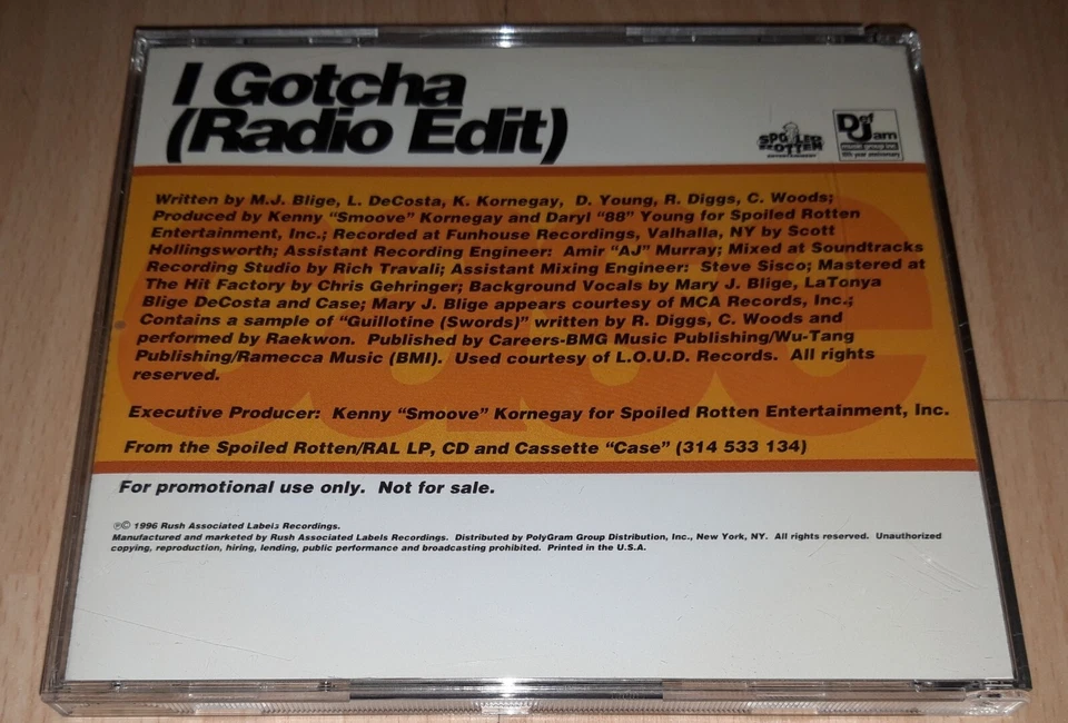 3 PROMO CD Single R&B Rnb CASE - I Gotcha / Happily Ever After & Missing You 🎧 - Bild 4 von 4