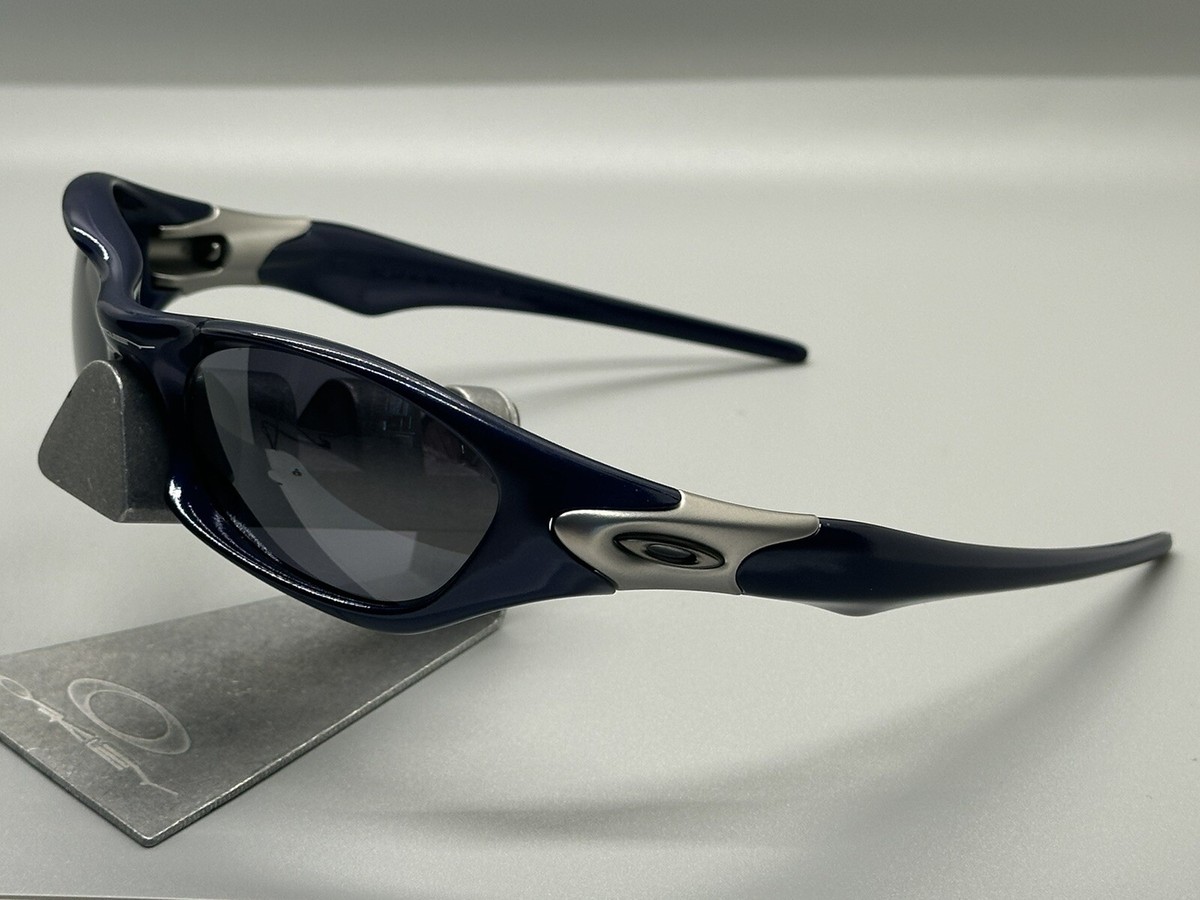 New Oakley Vintage Valve 1.0 Blue-FMJ+ W/ Black Iridium Gen New Oakley Vintage Valve 1.0 Blue-FMJ+ W/ Black Iridium Gen