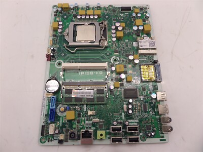 HP Compaq Elite 8200 All-In-One Motherboard IPISB-KO w/ i3-2100 3.1GHz CPU 4GB 