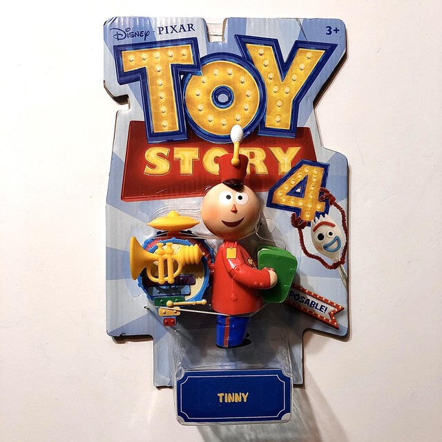 New Disney Pixar Toy Story 4 Tinny Marching Band Posable Poseable Action Figure eBay