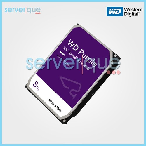 WD84PURZ Western Digital Purple 8TB 5.4K 128MB SATA 6Gbps 3.5" Surveillance HDD - 第 1/3 張圖片