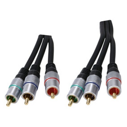 10m High Qty HD Component RGB Video Cable 75ohm OFC Gold Plated Shielded Cable - Foto 4 di 4