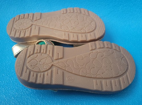 TODDLER CARTERS CHERRIE CHERRY RED GREEN GOLD SPARKLE MARY JANE SANDALS SHOE 6 - 第 8/10 張圖片
