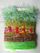 Greens Yarn Snippets Art/Junk Journal/Cards/Scrap -  15 yards