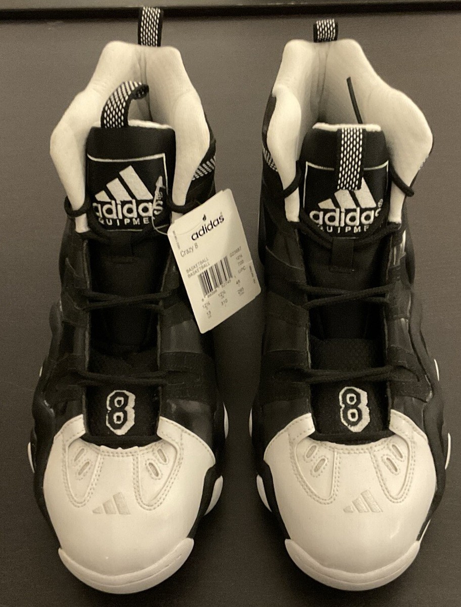 Adidas CRAZY 8 Kobe Bryant Basketball SHOES US Men's 13 Black
