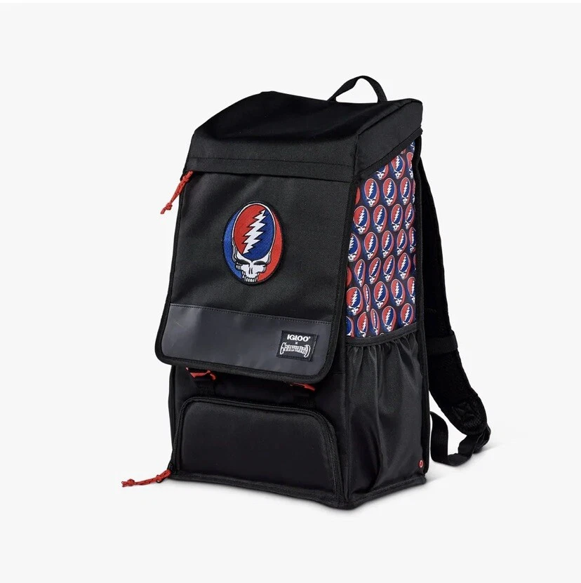 Igloo x Grateful Dead Insulated Backpack Steal Your Face Daytripper | eBay