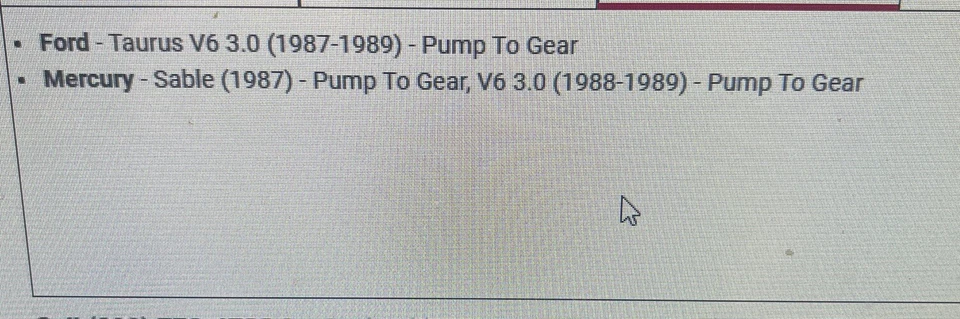 Manguera de presión de dirección asistida Gates 369970 para Ford Taurus Mercury Sable 1987-89 Foto 4 de 4