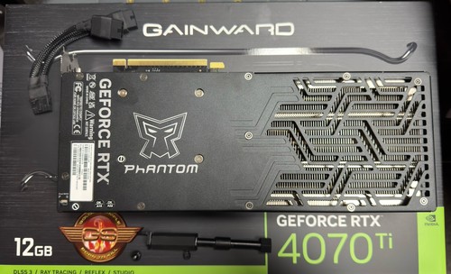 Gainward GeForce RTX 4070 Ti Phantom GS (Golden Sample) 12GB GDDR6X Grafikkarte - Afbeelding 4 van 6