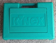 Vintage K'NEX Kinex Green Storage Carrying Case Case Only  1997 USA