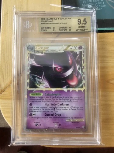 Pokemon Gengar Prime Triumphant Holo Ultra Rare #94 BGS 9.5 Gem Mint