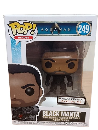 Funko Pop Black Manta Aquaman #249 Regal Cinemas Exclusive