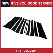 Door Pillar Window Trim For Buick Enclave 2007-2014 Black Door Pillar Window Trim For Buick Enclave 2007-2014 Black