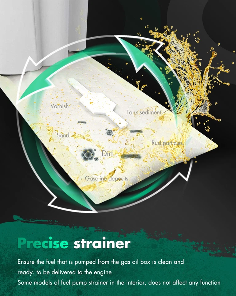 Conjunto de bomba de combustible para Chevrolet Venture V6 3,4 L 1998 1999 2000 2001 E3372M Foto 2 de 4