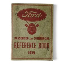 1939 Ford Passenger And Commercial Reference Book Service Maintenance Manual